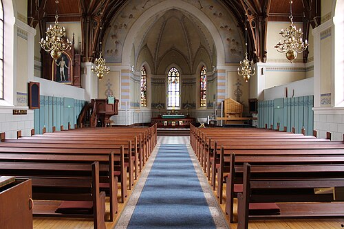Skutskärs kyrka, intérieur