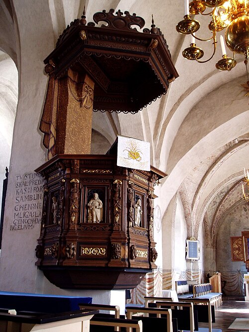 Torshälla kyrka, interno
