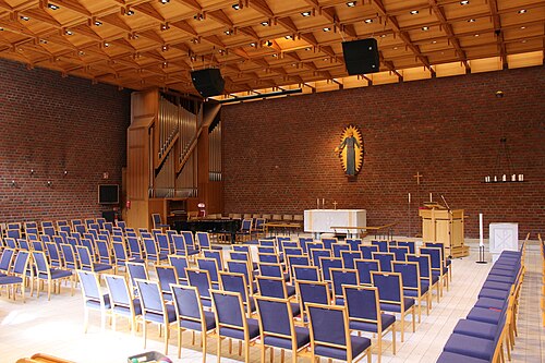 Vilunda kyrka, intérieur
