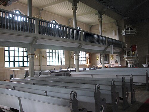 Arvidsjaurs kyrka, intérieur