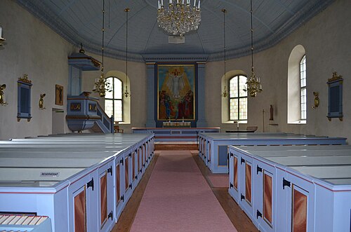Gällaryds kyrka, interno