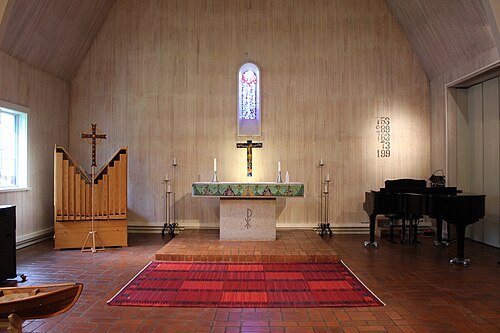 Norrstrandskyrkan, interno