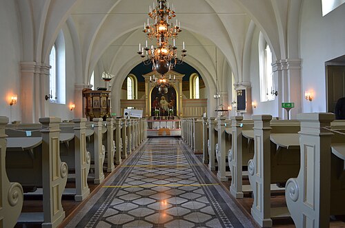 Stiby kyrka, interno