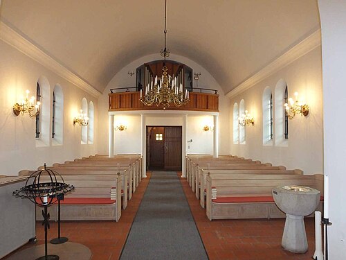 Tomelilla kyrka, interno
