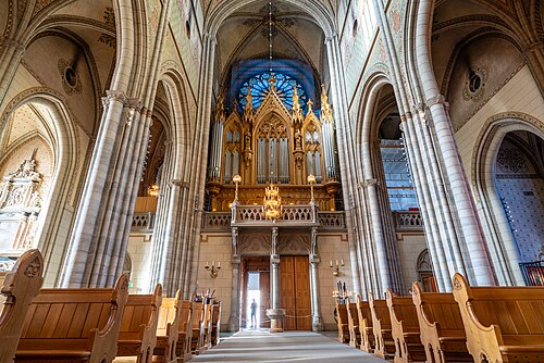 Uppsala domkyrka, interno