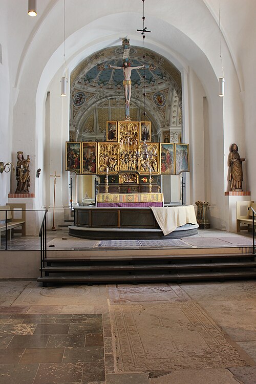 Veckholms kyrka, interno