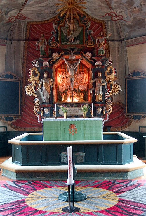 Nysunds kyrka, interno