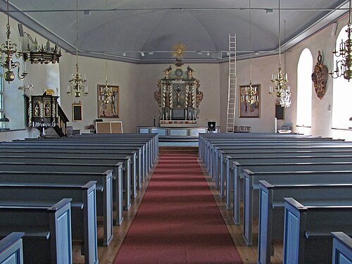 Eds kyrka, intérieur