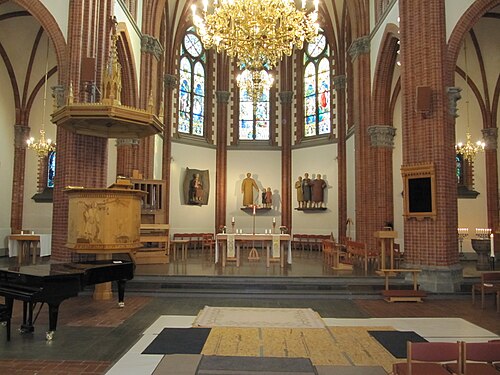 Gustav Adolfs kyrka, intérieur