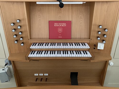 Böda kyrka, interno