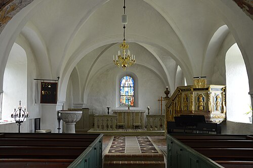 Skarhults kyrka, interno