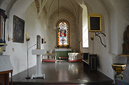 Överjärna kyrka, interno