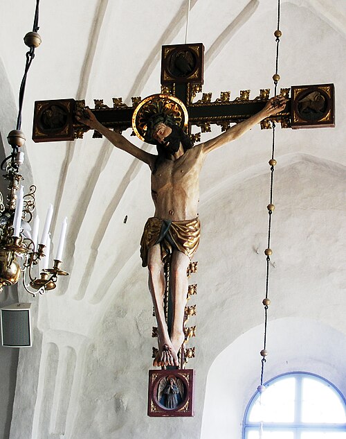Åkers kyrka, interno