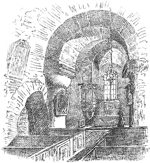 Källstads kyrka, interno