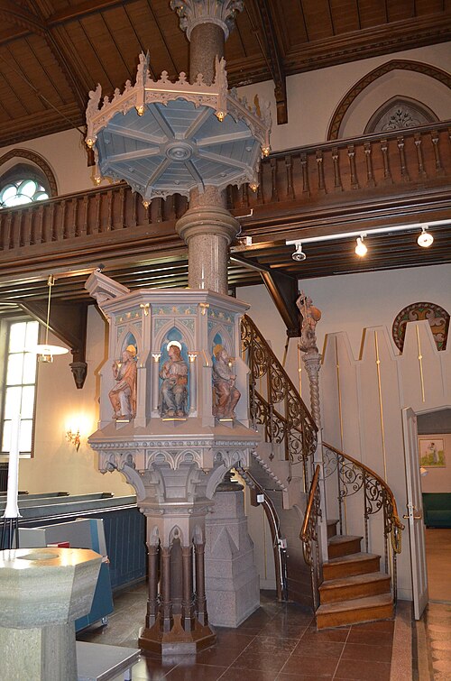 Matteus kyrka, intérieur