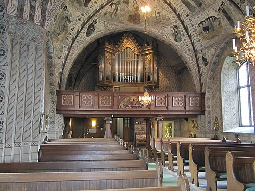 Odensala kyrka, interno