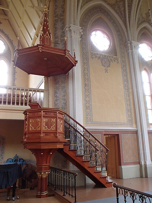 Ovikens nya kyrka, interno