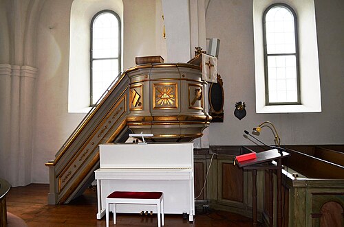 Rönö kyrka, interno
