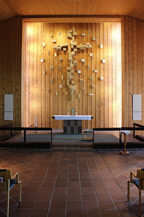 Tumba kyrka, interno