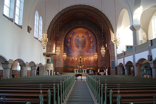 Vasakyrkan, intérieur