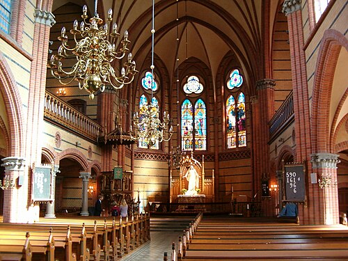 Asmundtorps kyrka, intérieur