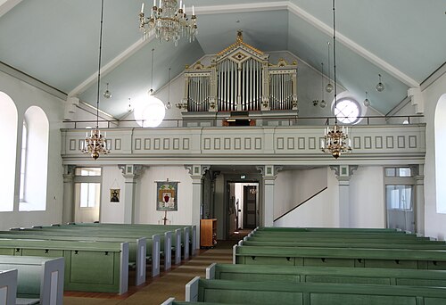 Frillesås kyrka, interno