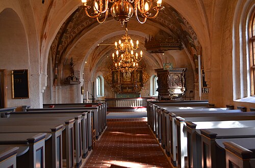 Köpinge kyrka, intérieur