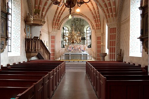 Österhaninge kyrka, interno