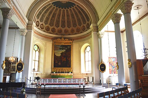 Risinge nya kyrka, interno