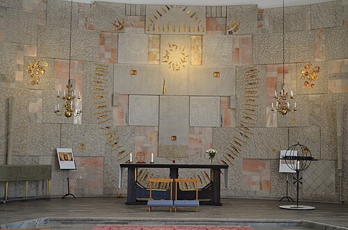 Sankt Lars kyrka, interno