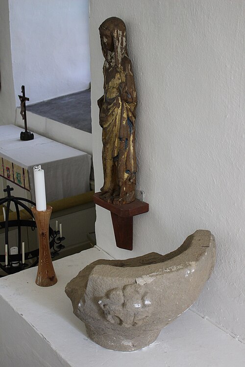 Teda kyrka, interno