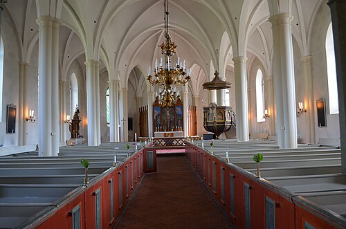 Vedby kyrka, intérieur
