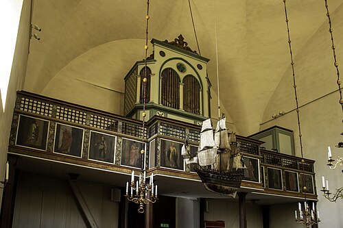 Västergarns kyrka, interno