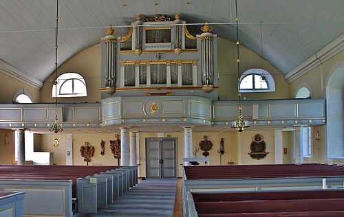 Hjortsberga kyrka, intérieur