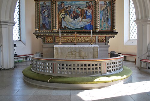 Hököpinge kyrka, intérieur