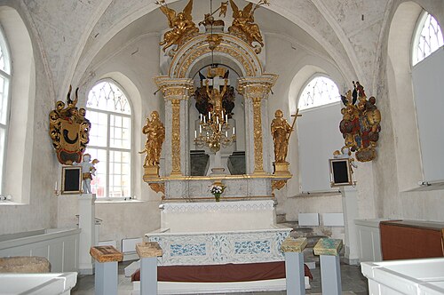 Ängsö kyrka, intérieur