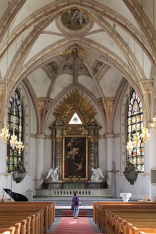 Klara kyrka, interno