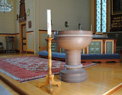 Oskars kyrka, intérieur