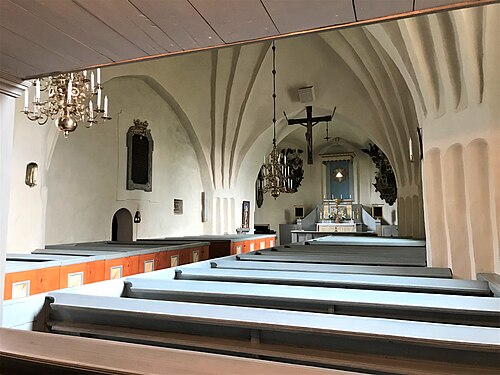 Salems kyrka, intérieur