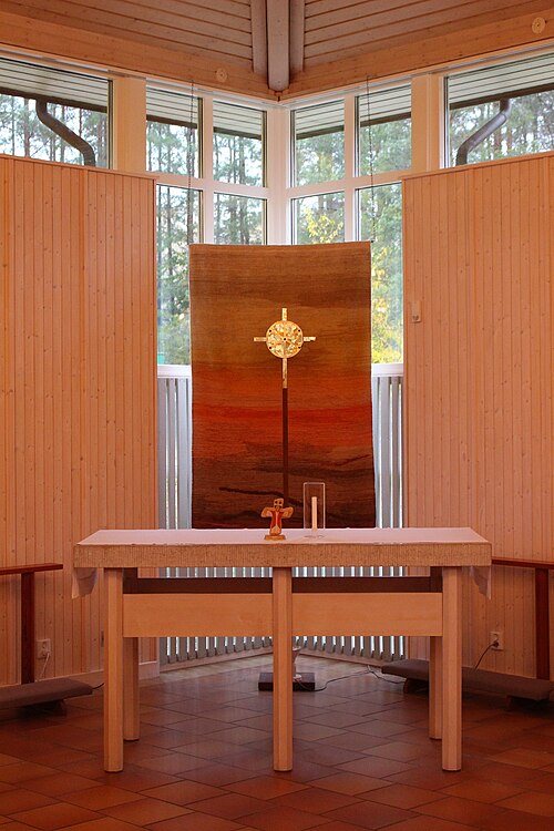 Sankt Lars kyrka, interno