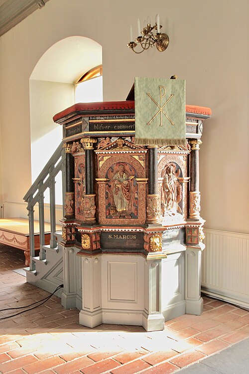 Slimminge kyrka, intérieur