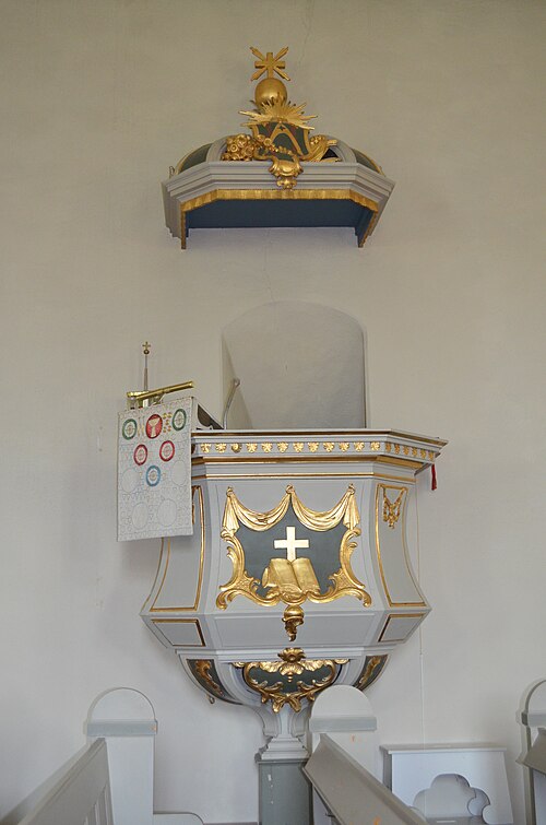 Västra Eneby kyrka, intérieur
