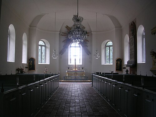 Öveds kyrka, intérieur