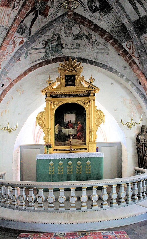 Brunnby kyrka, interno