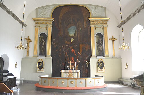 Häradshammars kyrka, interno
