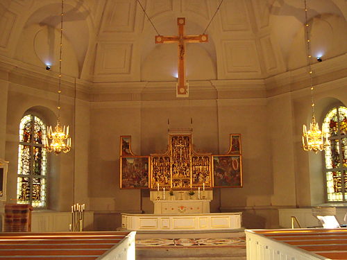 By kyrka, interno