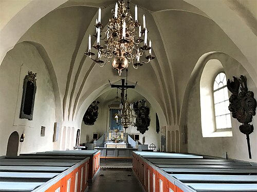 Salems kyrka, intérieur
