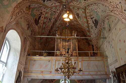 Yttergrans kyrka, interno