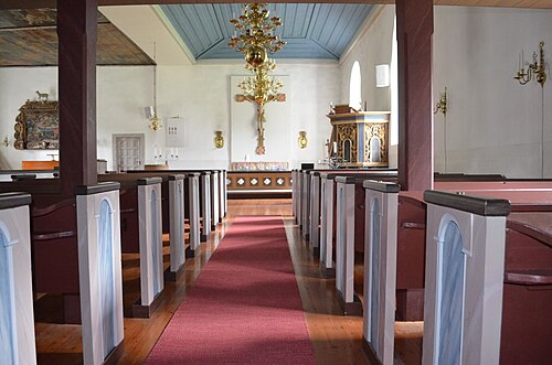 Bälaryds kyrka, interno