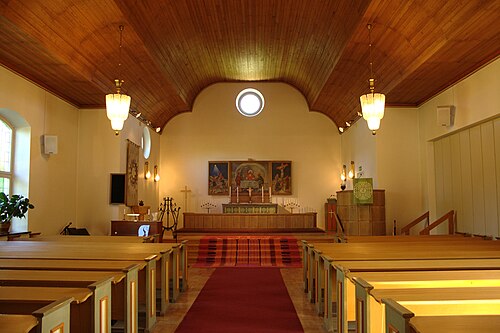 Granö kyrka, interno